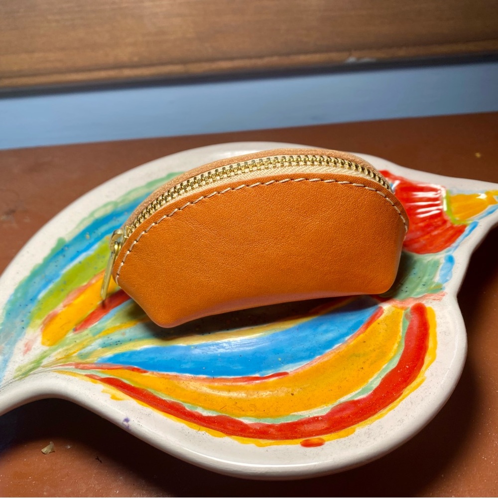 portland leather taco keychain satsuma